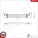 Intercooler ESEN SKV 98SKV154