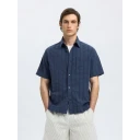 Selected Homme Herre Skjorter Blå XL,