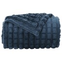 vidaXL Kastepledd 6 pcs Marineblå 200 x 150 cm Fleece