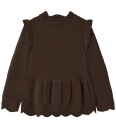 Fliink Coffee Bean Alilly Peplum Pullover 18 mdr/86
