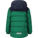 ZigZag Esra Puffer Dunjakke Barn Grønn/Navy 152
