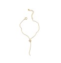 Stine A Jewelry J"adore Bracelet Gullfarge Hvit 45 mm