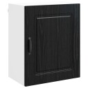 vidaXL Oppvaskmaskin-panel Kalmar Svart Eik 50 x 31 x 60 cm