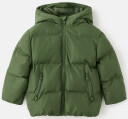 Mango Hood Puffer Coat   Green   116