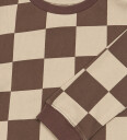 The New Collegegenser   TNSTVebbo   Chestnut Sjekk   The New   2 år (92)   Collegegenser Beige Brun