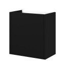 Sanibell Proline servantskap, 40x23 cm, matt sort