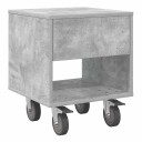  Nattbord Betonggrå 40,5 x 40 x 48 cm Konstruert tre