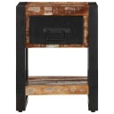  Nattbord flerfarget 35x34x45 cm gjenvunnet heltre 8721158339423