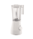Plissé blender hvit