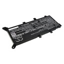 Asus F555LD-XX321H batteri (4700 mAh 7.6 V, Sort)