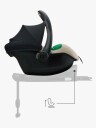 Kinderkraft MINK PRO 2 i-Size Babybilstol Beige