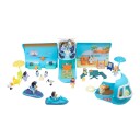 Bluey Lekesett – 3-i-1 Med 12 Figurer Og 30 Tilbehør – Ultimate Familietur
