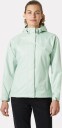 Helly Hansen Dame Seven J Pustende Regnjakke Grønn 2XL