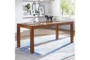 Spisebord Wohnling Massivt treverk landlig hus stil Rosentre, 140x80 cm - Rosentre, 140x80 cm
