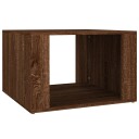  Nattbord brun eik 57x55x36 cm konstruert tre 8720845667245