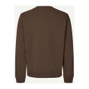 Samsøe Samsøe Joel Organic Cotton Sweatshirt Turkish Coffee