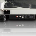 Lenco LS-50 Halvautomatisk Platespiller med USB Grå
