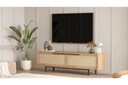 Munish TV benk 160 cm   Eik/Valnøtt