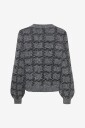 Only   Genser Onldoffa Ls O Neck Glitter Knt   Grå