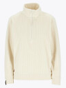 Twentyfour Mode Half Zip Fleece Hvit 48