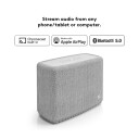 Audio Pro A15 Bluetooth Høyttaler IPX2 Vanntett Lys Grå