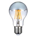 DIOLUX S19-D 8W 927 720lm E27 toppspeil sølv