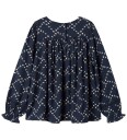 MarMar Viscose Twill French Flower Tuka LS Bluse 3 år/98