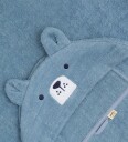 Pippi Hooded Bath Towel   DUSTY BLUE   70120  cm