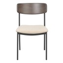 Rowico Home Maymont stol Mørk beige/eik Beige