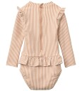 Liewood Sille Baby Seersucker Swimsuit Pink 68