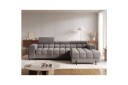 Hjørnesofa Eltap Felro 285x181x93 cm   Aura 04 Grå Høyre