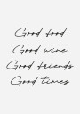 Good Plakat Plakat / 30x40cm