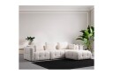 Yvara Sofa med Divan 4 sits   Hvit