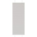  plisségardin lys grå 70x200 cm Stoff Bredde 69,4 Polyester