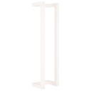 vidaXL Håndklestativ hvit 23x18x90 cm heltre furu