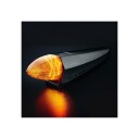 Strands Black Bullet Torpedo Light Markeringslys med innebygd varsellys