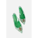 Kurt Geiger Dame Sko Grønn 37 EU,