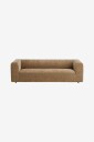 Ellos Home   Sofa Poletta 3 seters   Brun