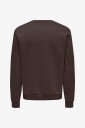 ONLY & SONS   Collegegenser onsCeres Life Crew Neck   Brun