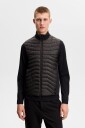 J. Lindeberg Heyden Quilt Hybrid Vest Black S