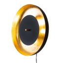 By Rydéns Shelby Vegglampe Matt Black/Gold