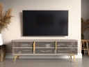 Mireva TV-benk 180 cm - beige, gull