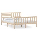 vidaXL Sengeramme heltre 160x200 cm