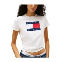 Tommy Hilfiger Dame Topper Hvit L,