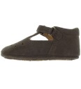 Bisgaard Tøfler Bloom Dark Brown 18