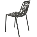 Fast Forest Spisestol Black