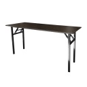 Sammenleggbart skrivebord 160x60x75cm   Svart Valnøtt