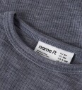 Name It Nbnwax Wool Rib Ls Body Noos   Grey   50