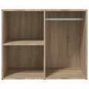 vidaXL Sminkeskap sonoma eik 80x40x65 cm konstruert tre
