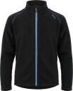 Urberg Kids" Tyldal Fleece Jacket Black Beauty/blue Horizon 122/128